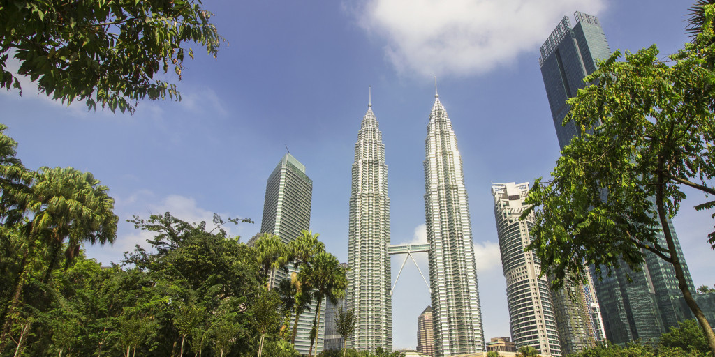 KLCC Park Куала-Лумпур.